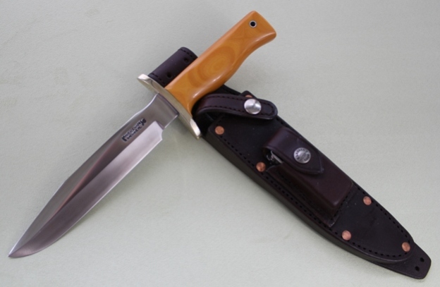 Antique Gold Micarta and Mini Leatherman Sheaths 003.jpg