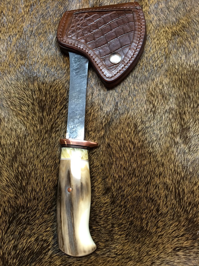 Behring-Walrus Tusk Pack Axe FWI in Rowe Sheath Front-KT.jpg