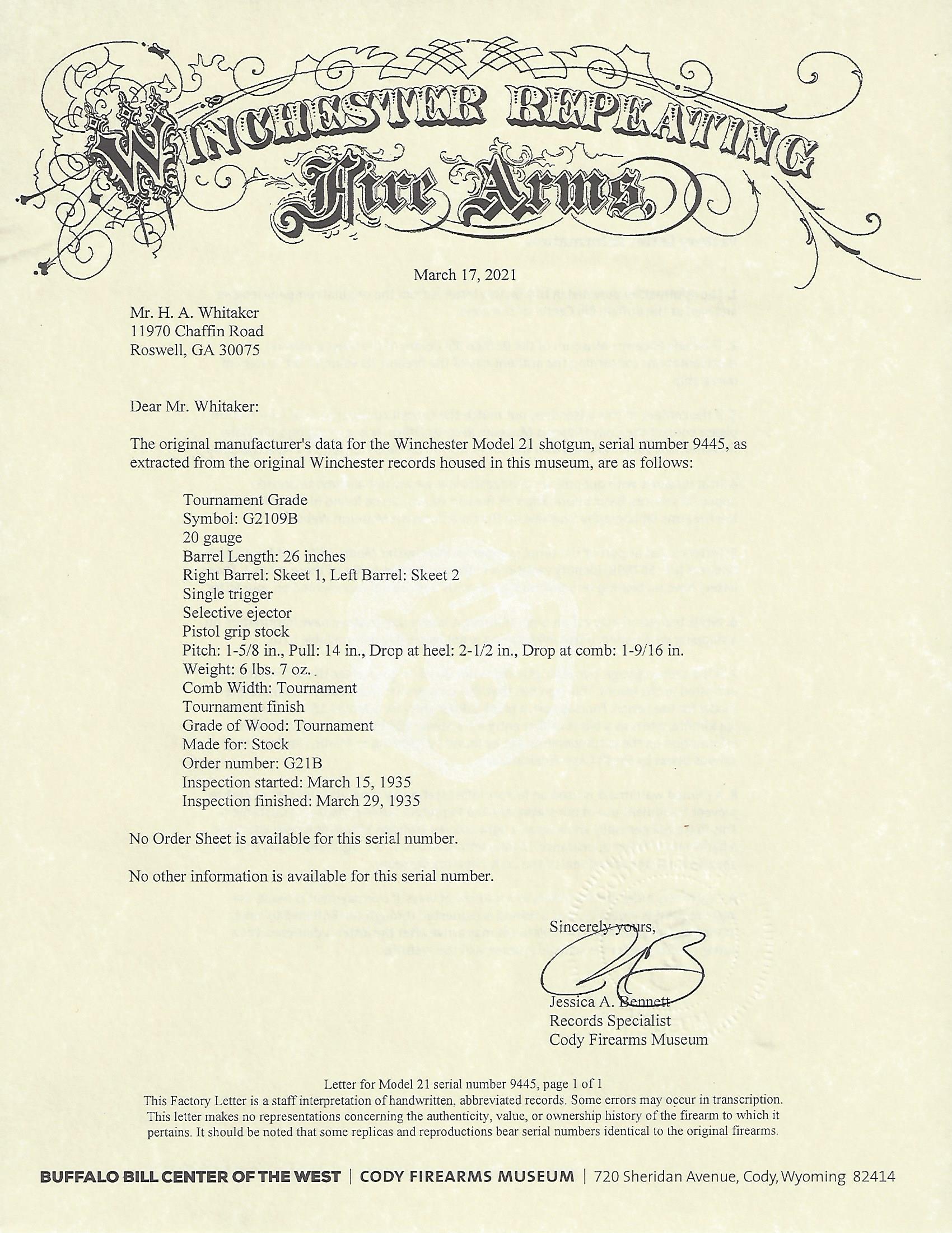 Winchester Model 21 Cody Letter.jpg